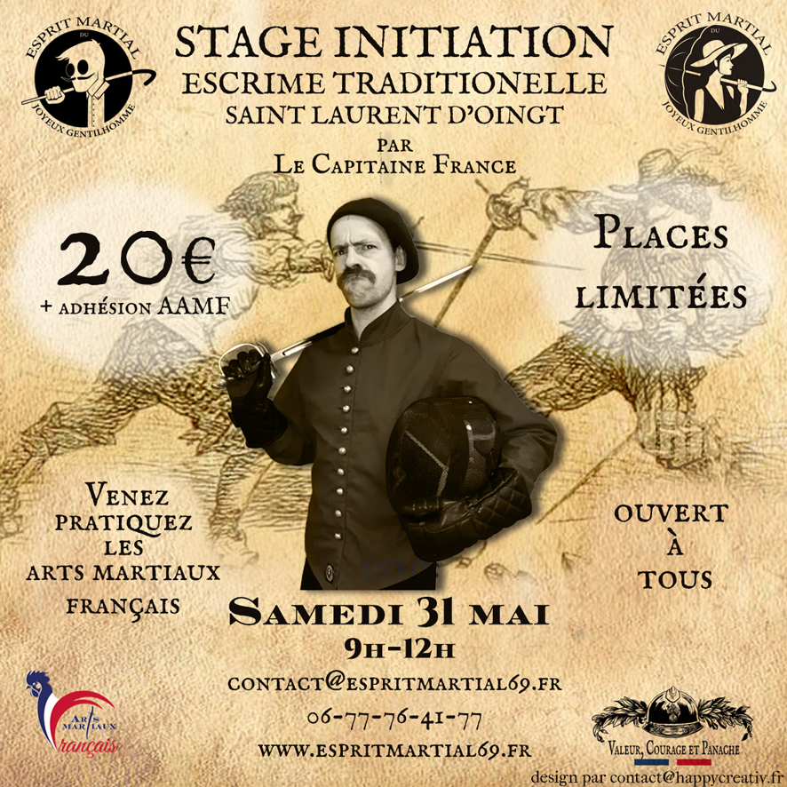 Lire la suite à propos de l’article Stage d’escrime